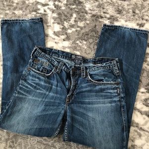 Men’s Silver Jeans